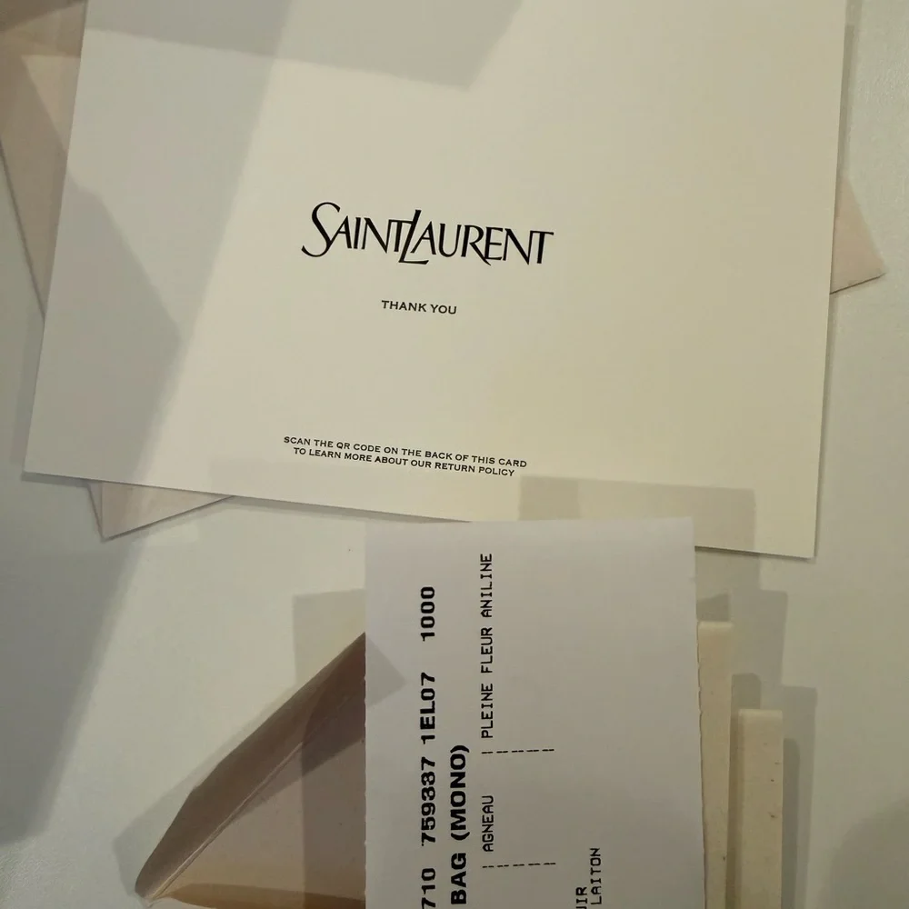 Saint Laurent Toy Puffer Bag in Quilted Lambskin, Noir, NWT - Picture 10 of 14